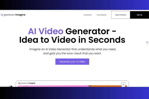 Powtoon AI Video Generator Tạo video chuyên nghiệp dễ dàng Powtoon AI Video Generator Tạo video chuyên nghiệp dễ dàng