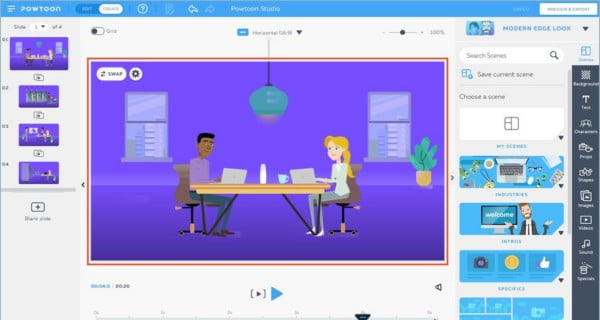 Powtoon là một phần mềm linh hoạt và dễ sử dụng Powtoon là một phần mềm linh hoạt và dễ sử dụng - Nettop Learning