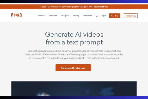 Vyond AI Tạo video hoạt hình nhanh chóng và dễ dàng Vyond AI Tạo video hoạt hình nhanh chóng và dễ dàng